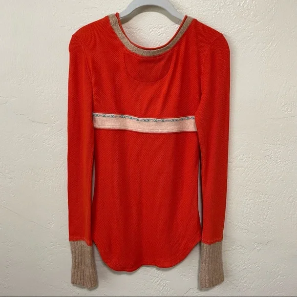free people Nordic Nuzzle Lambswool Trim Thermal - M - Picture 4 of 13
